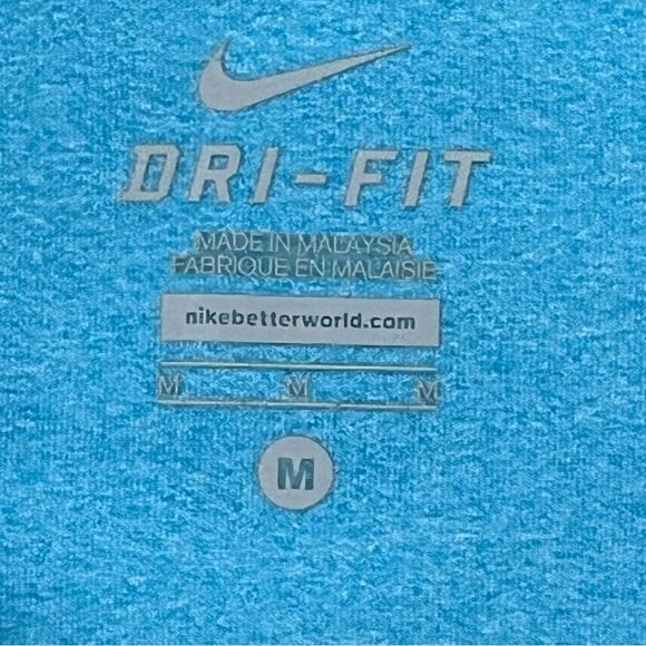 Nike Element Blue Dri-Fit Half Zip Top Size Medium - Picture 9 of 14